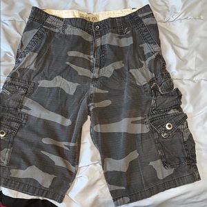Cargo pants black camo